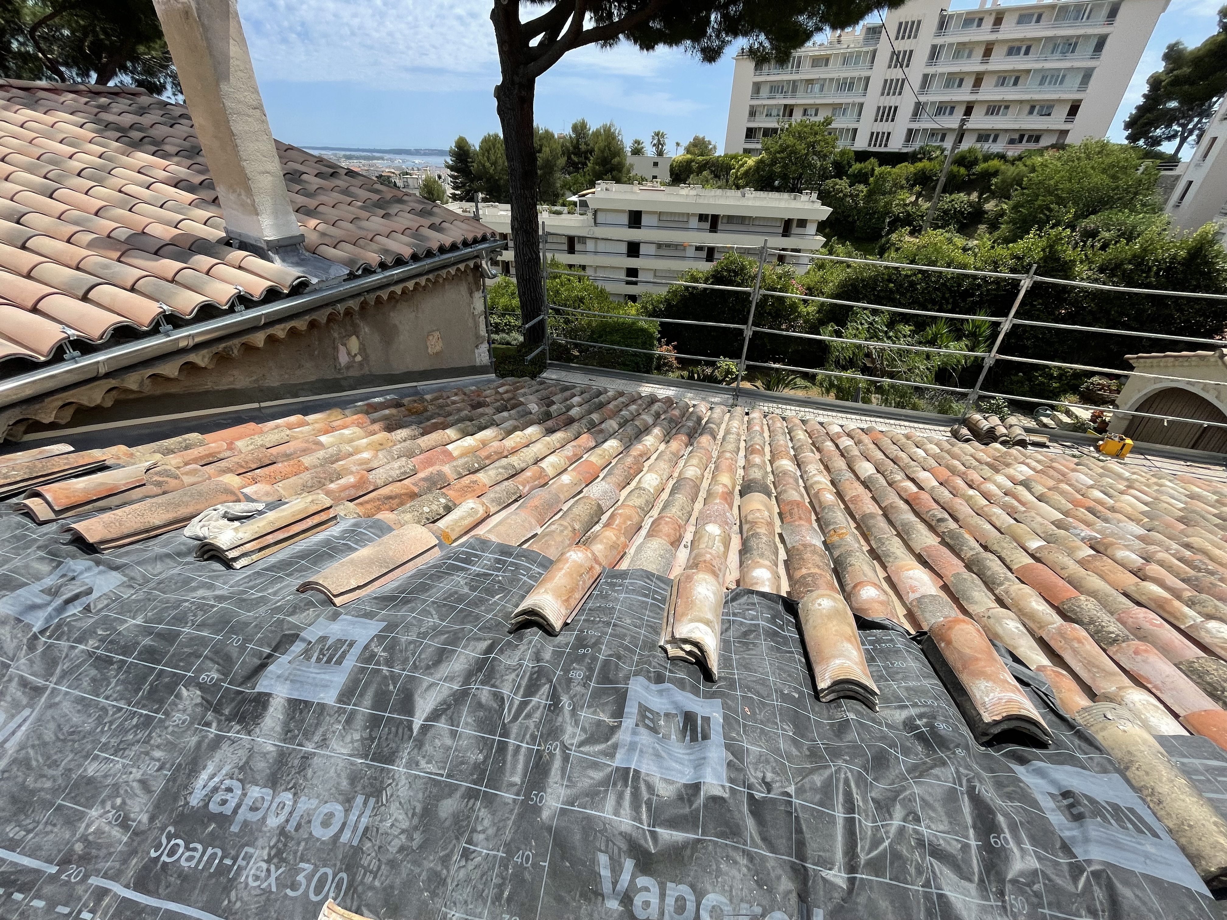 Réalisation toiture