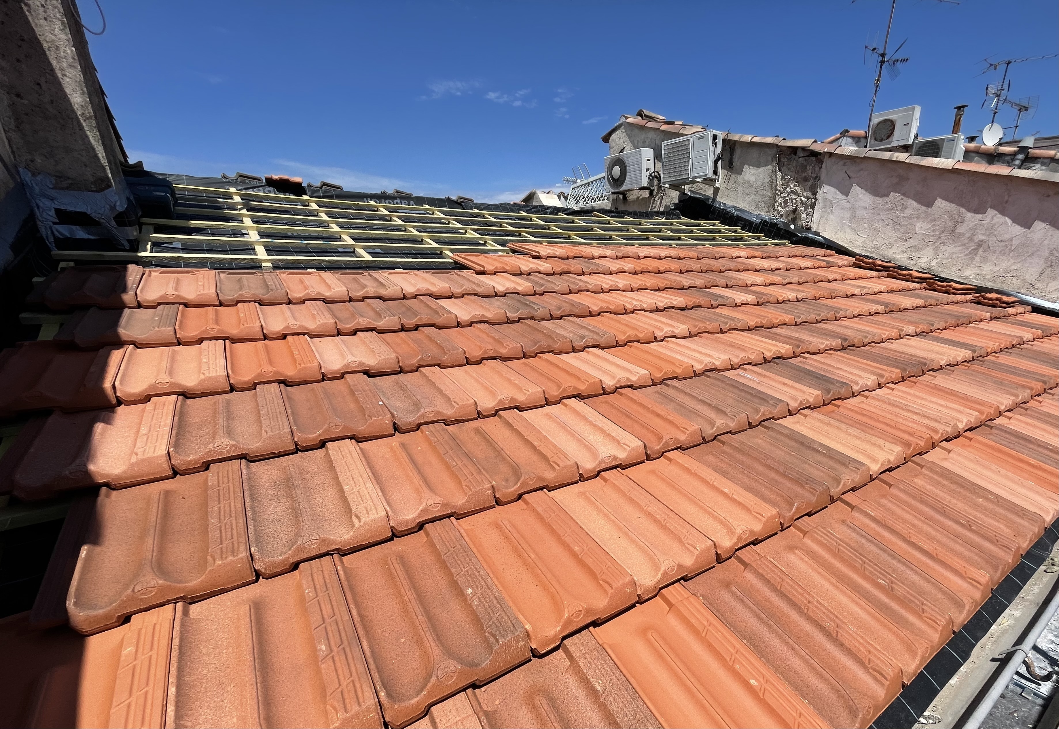 Réalisation toiture