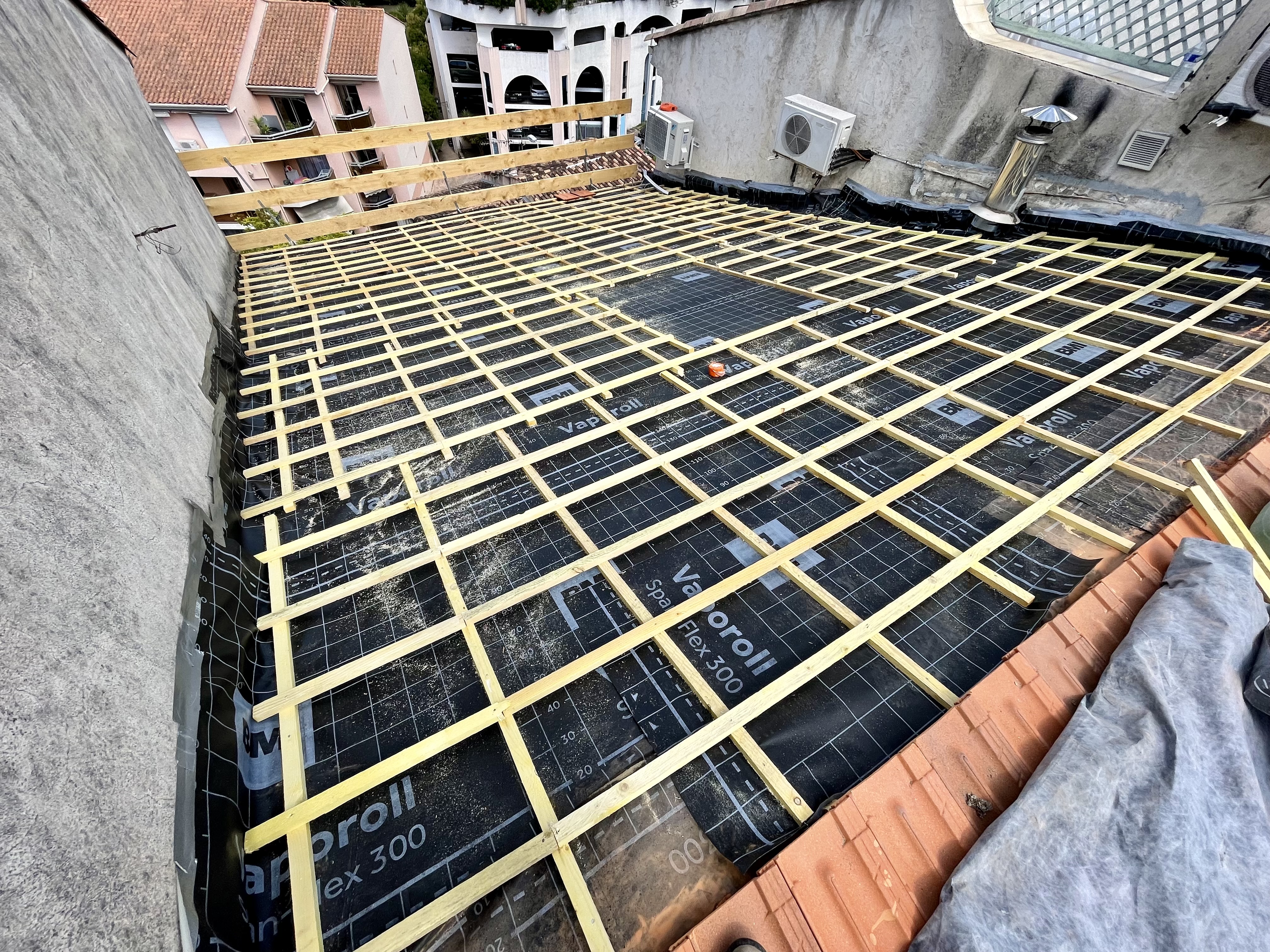 Réalisation toiture