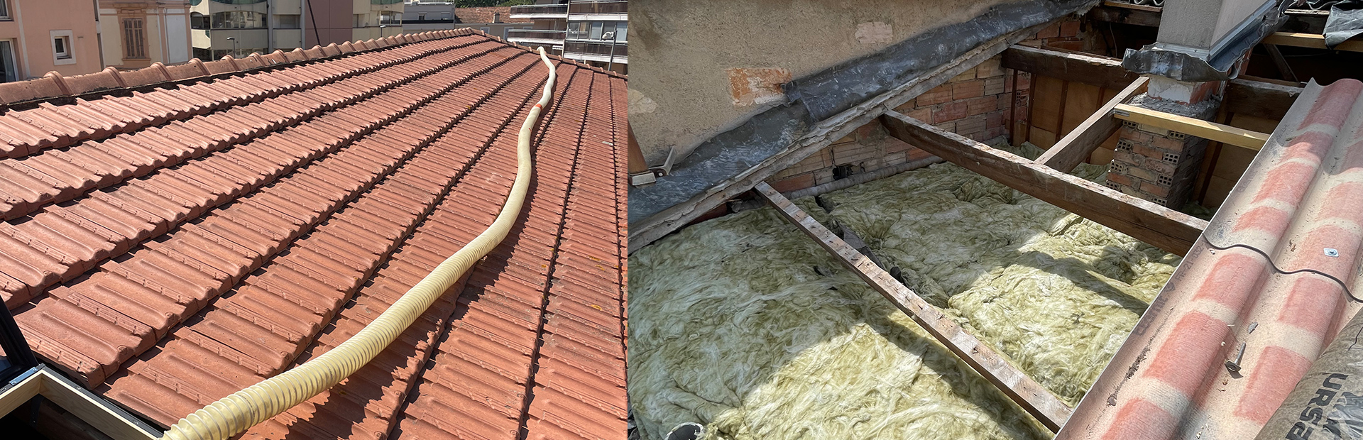 Isolation des combles COTE TOIT